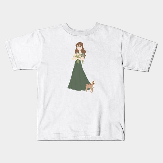Capricorn 1 Kids T-Shirt by littlemoondance